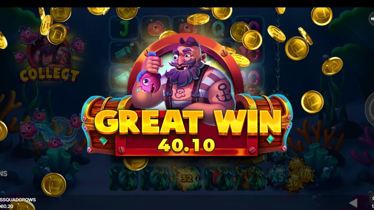 Fishin’ Madness Quadgrows slot underwater theme
